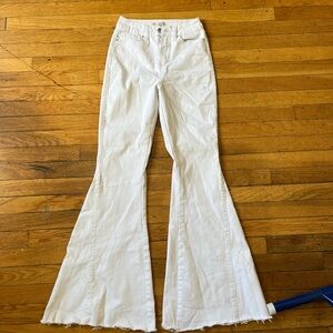 White Flare Jeans- YMI Fashion Nova size 5/27